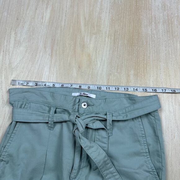 Sam Edelman Seafoam Utility Trouser Belted Coastal High Rise Casual Pants 29 - Picture 6 of 14